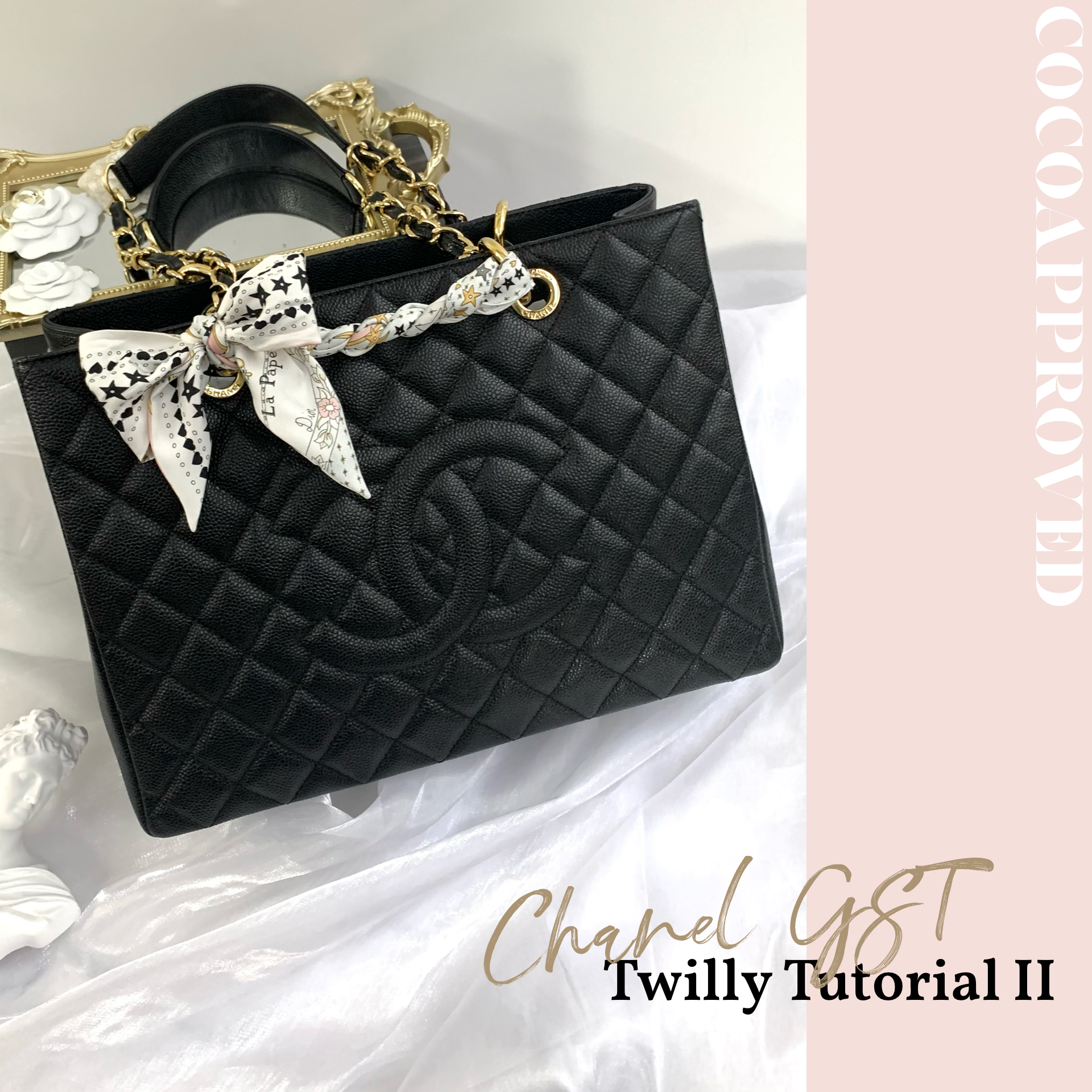 Chanel bag with twilly Clearance