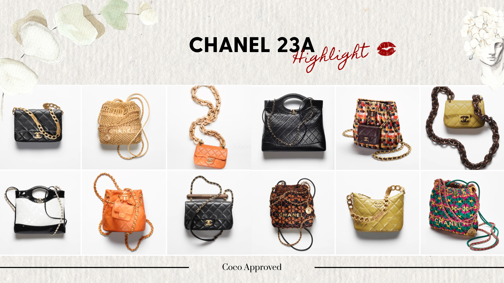What should you be looking at on the Chanel 23A season collection