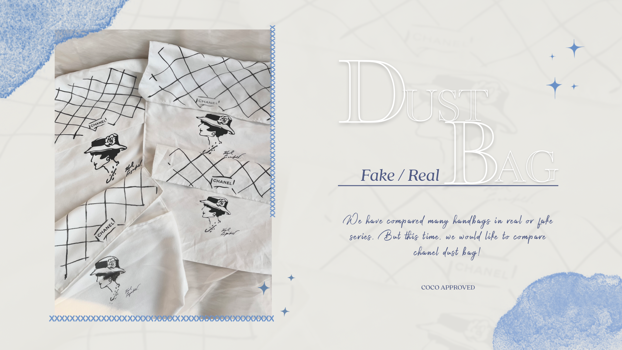 Not only fake handbags but there are also fake dust bags