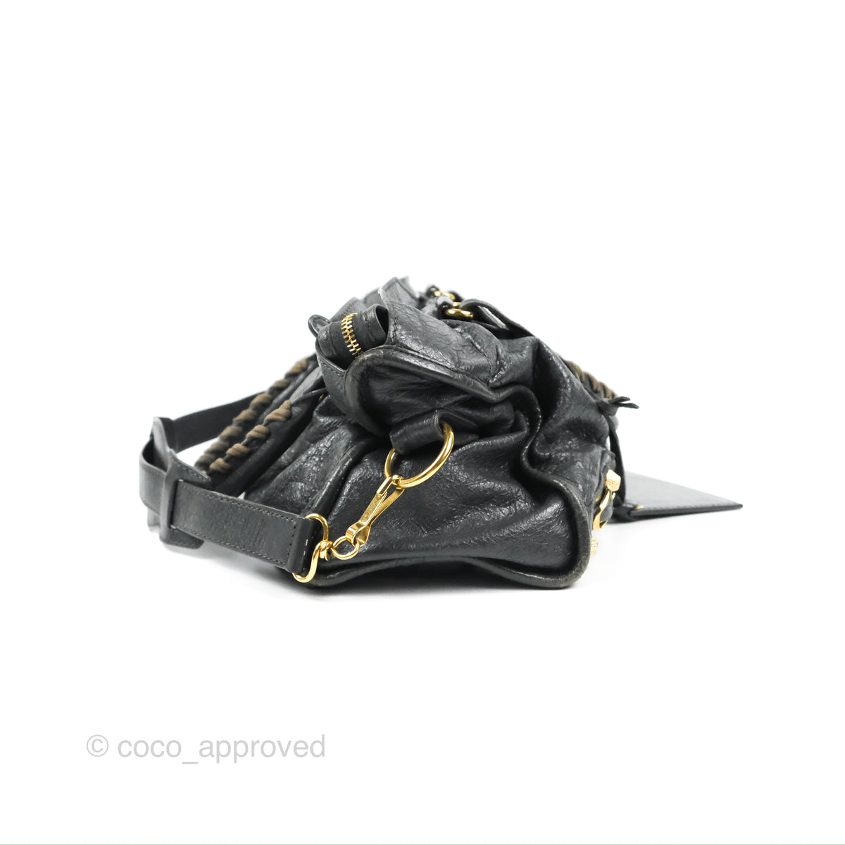 Balenciaga Classic City Bag Dark Grey Calfskin Ruthenium Hardware – Coco  Approved Studio