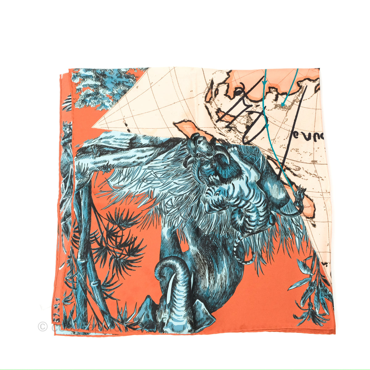 AROUND THE WORLD スカーフ　シルク　クリスチャンディオール Christian Dior Around the World Silk Scarf | eBay