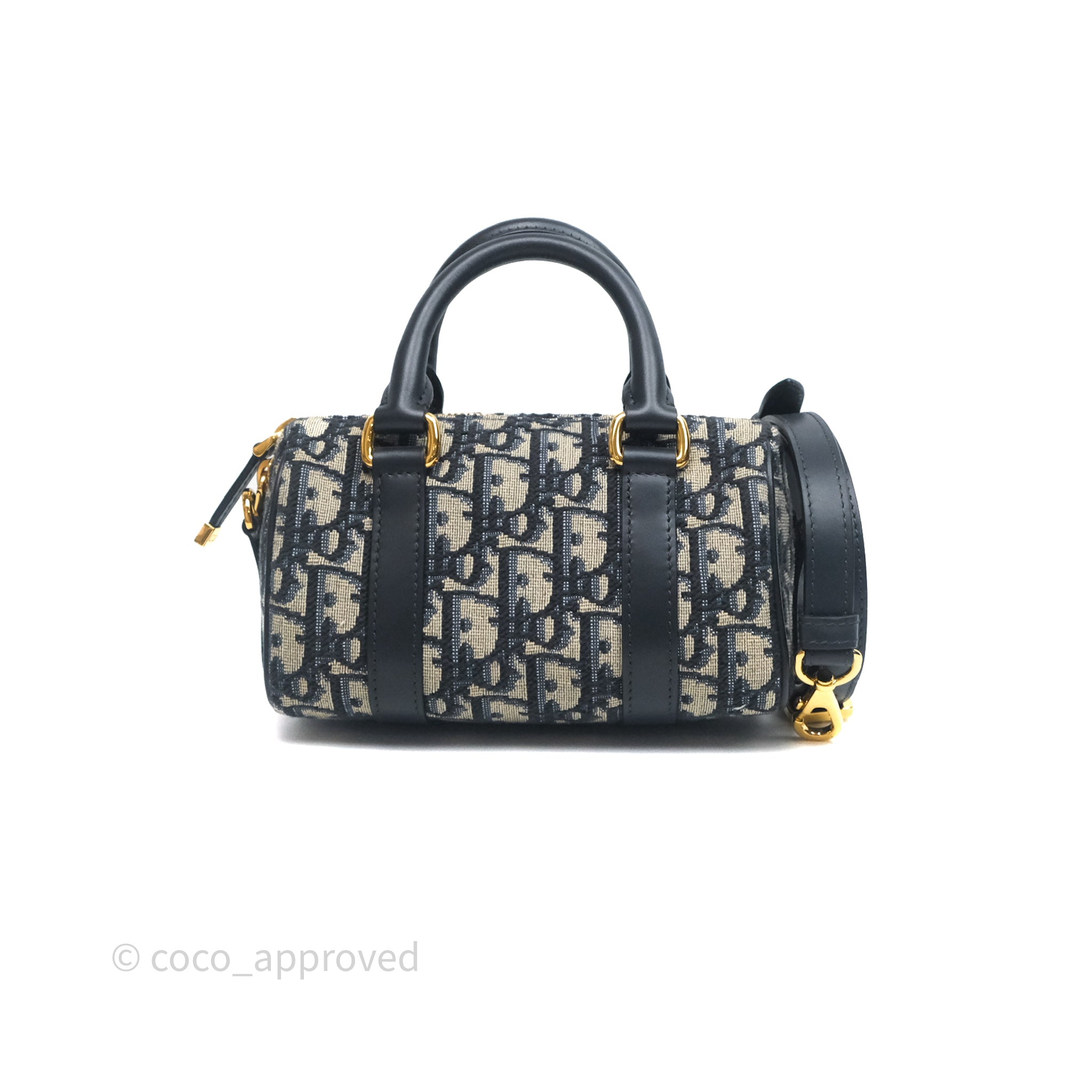 Dior Groove 17 Nano Bag Blue Dior Oblique Jacquard – Coco