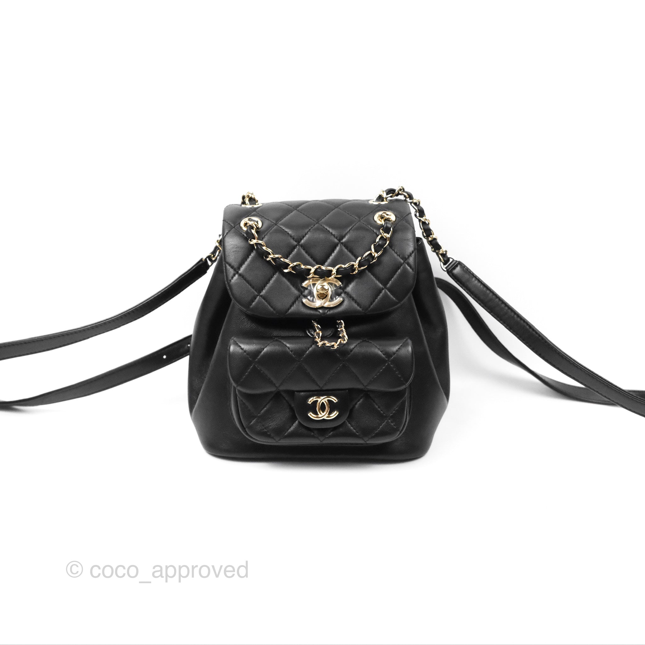 Chanel best sale drawstring backpack