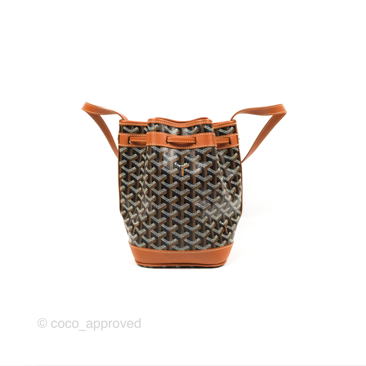 Goyard Petit Flot Black Drawstring Bucket Bag – Coco Approved Studio