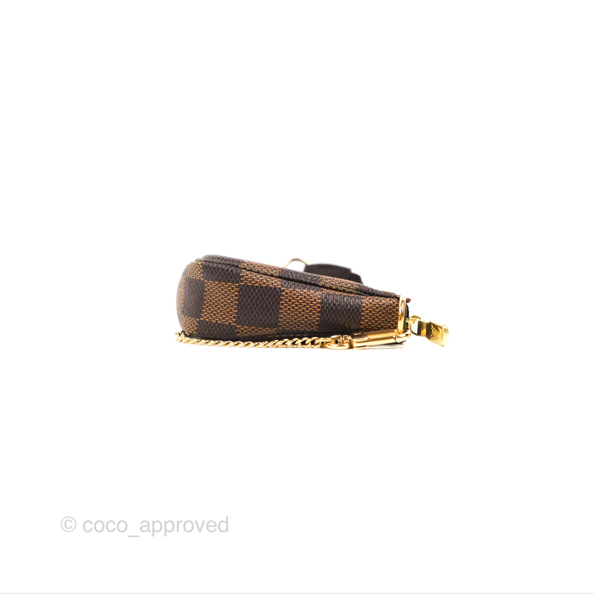 Louis Vuitton Damier Ebene Mini Pochette Accessories – Coco Approved Studio