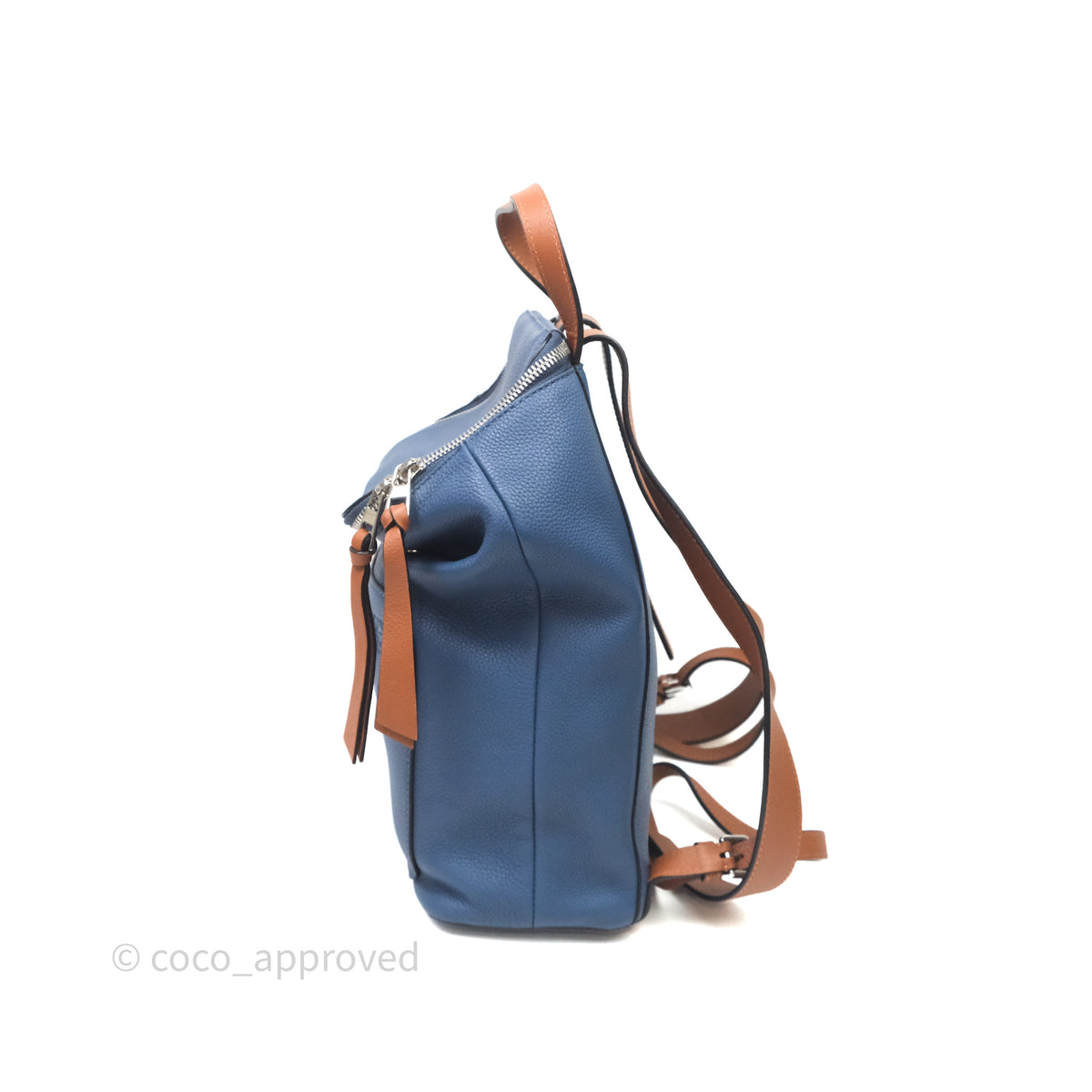 Loewe Goya Backpack Blue Calfskin – Coco Approved Studio