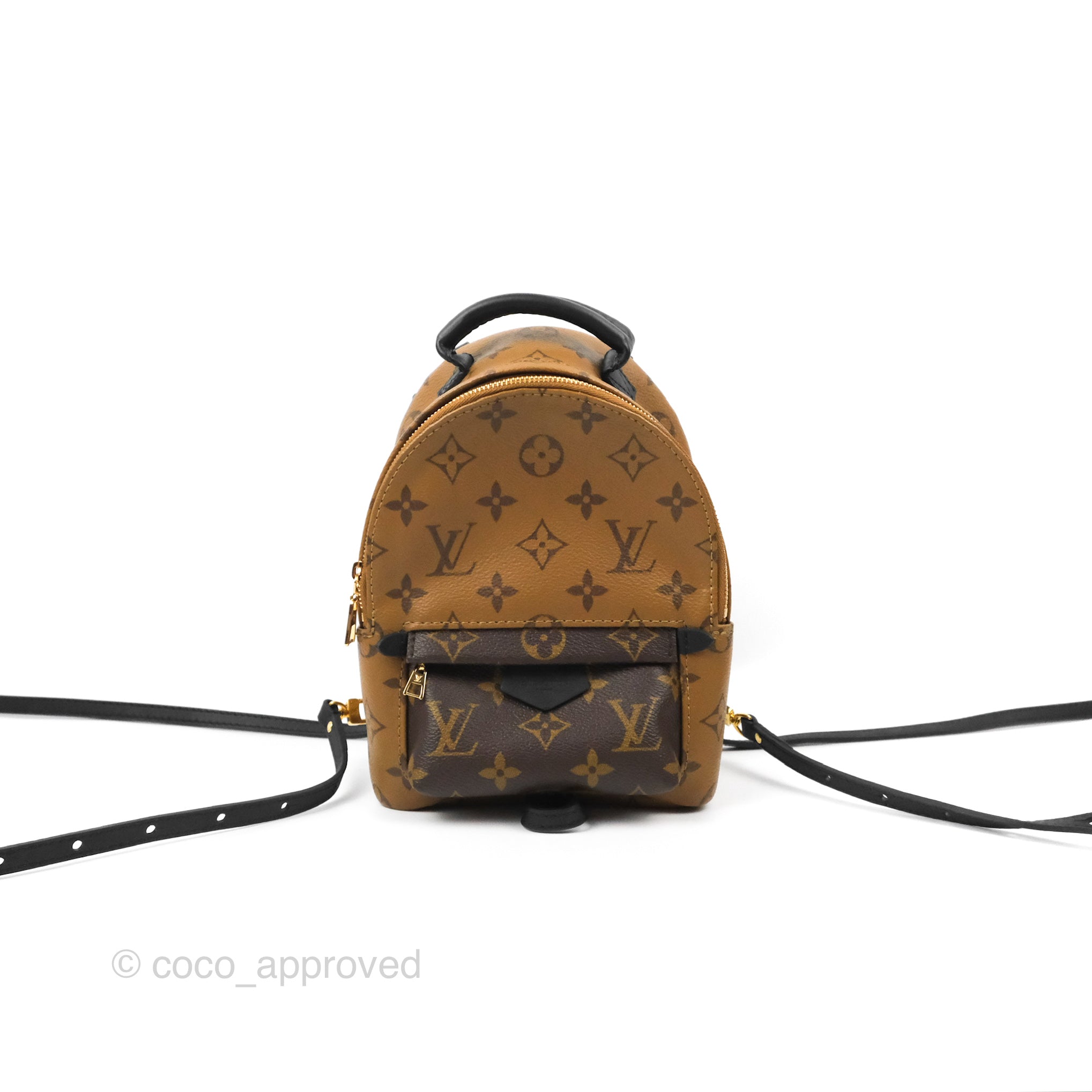 mini leather backpack lv