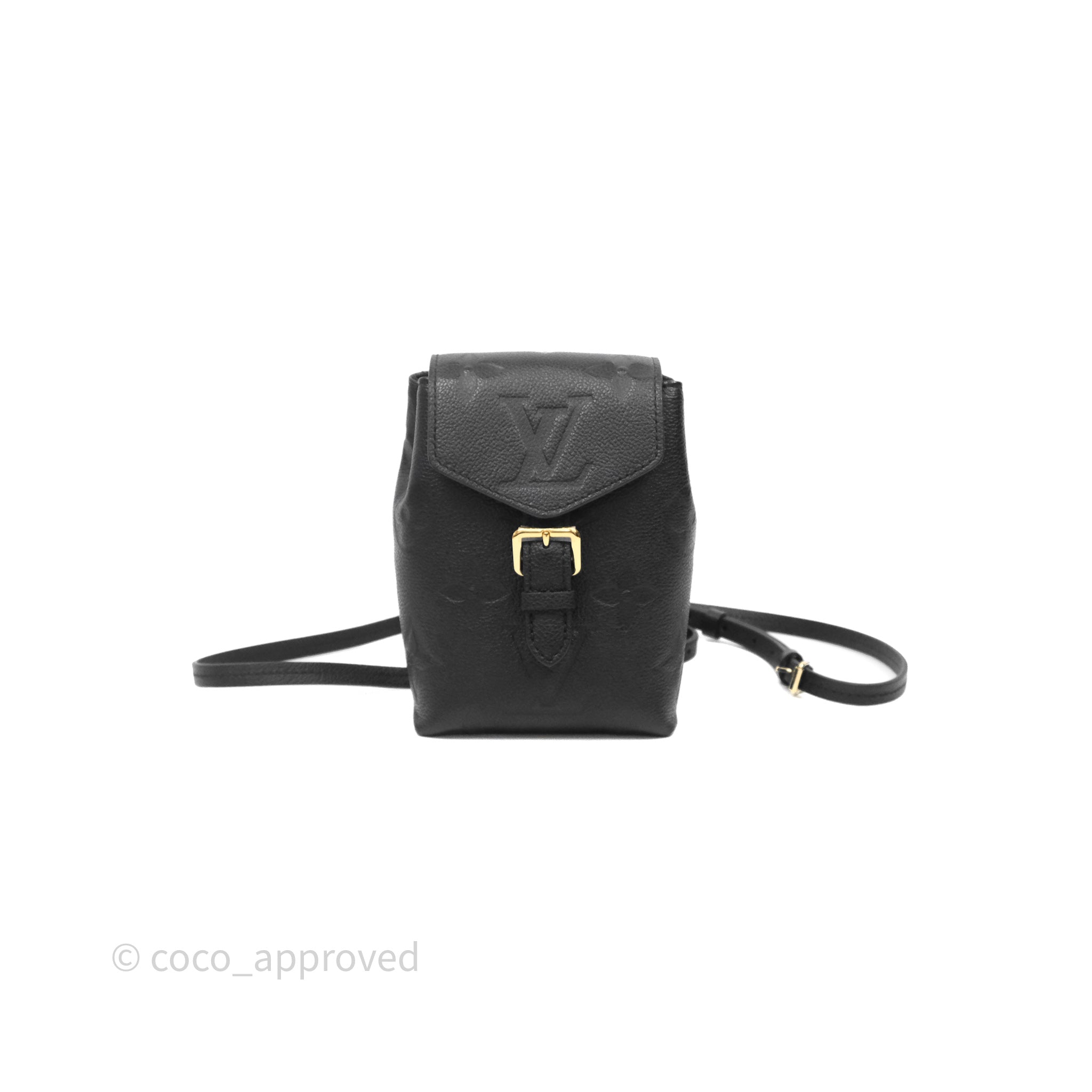 black mini louis vuitton backpack Palm Springs Monogram REDELUXE This lightweight and versatile design is crafted from leather patterned with the houses signature monogram and is adorned with a removable coussin chain Mini Backpack Louis Vuitton Rucksack