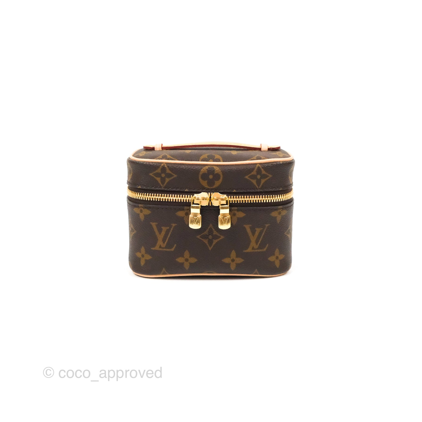 Louis Vuitton Nano Nice Monogram with Twilly – Coco Approved Studio