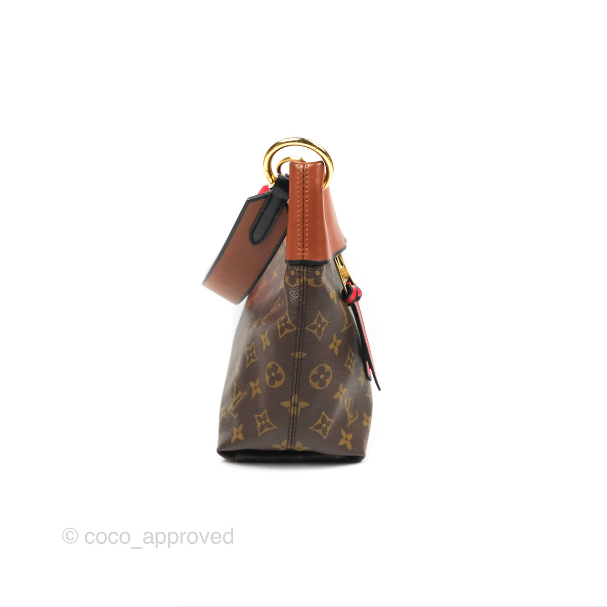 Louis Vuitton Tuileries Besace Bag Brown/Red Monogram