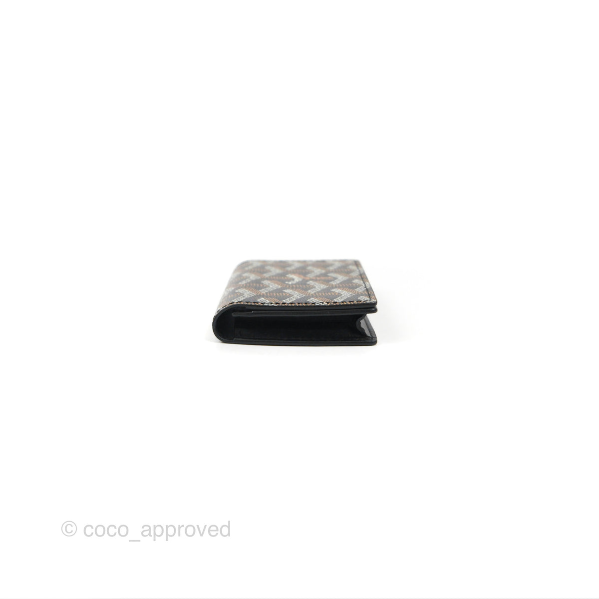 Goyard Malesherbes Card Wallet Goyardine Black – Coco Approved Studio