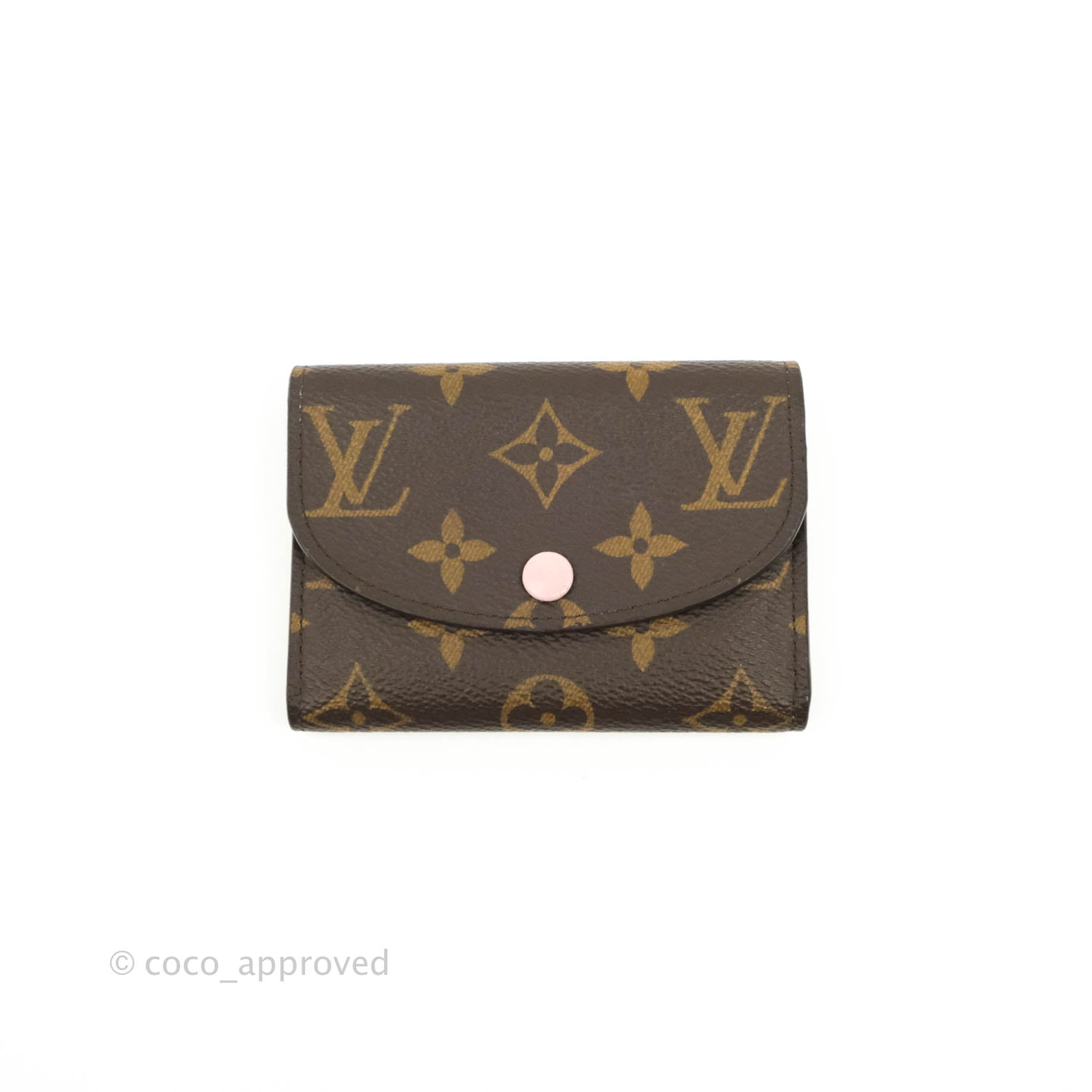 Louis Vuitton Rosalie Coin Purse Monogram Rose Ballerine – Coco Approved  Studio