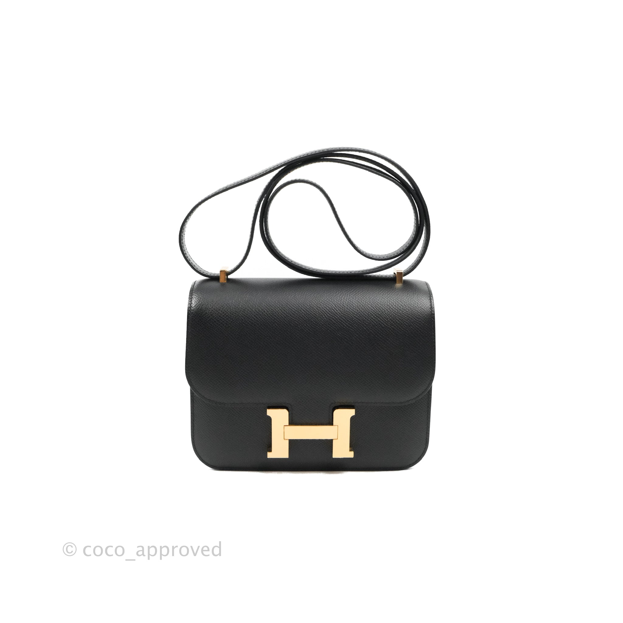 Hermes Constance Long To Go Gris meyer Epsom leather Silver hardware