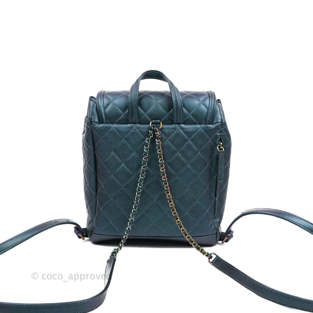 Chanel hot sale filigree backpack