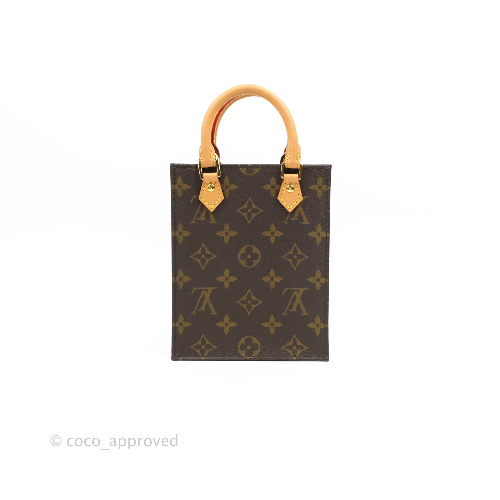Louis Vuitton Petit Sac Plat Bag Monogram Canvas – Coco Approved Studio
