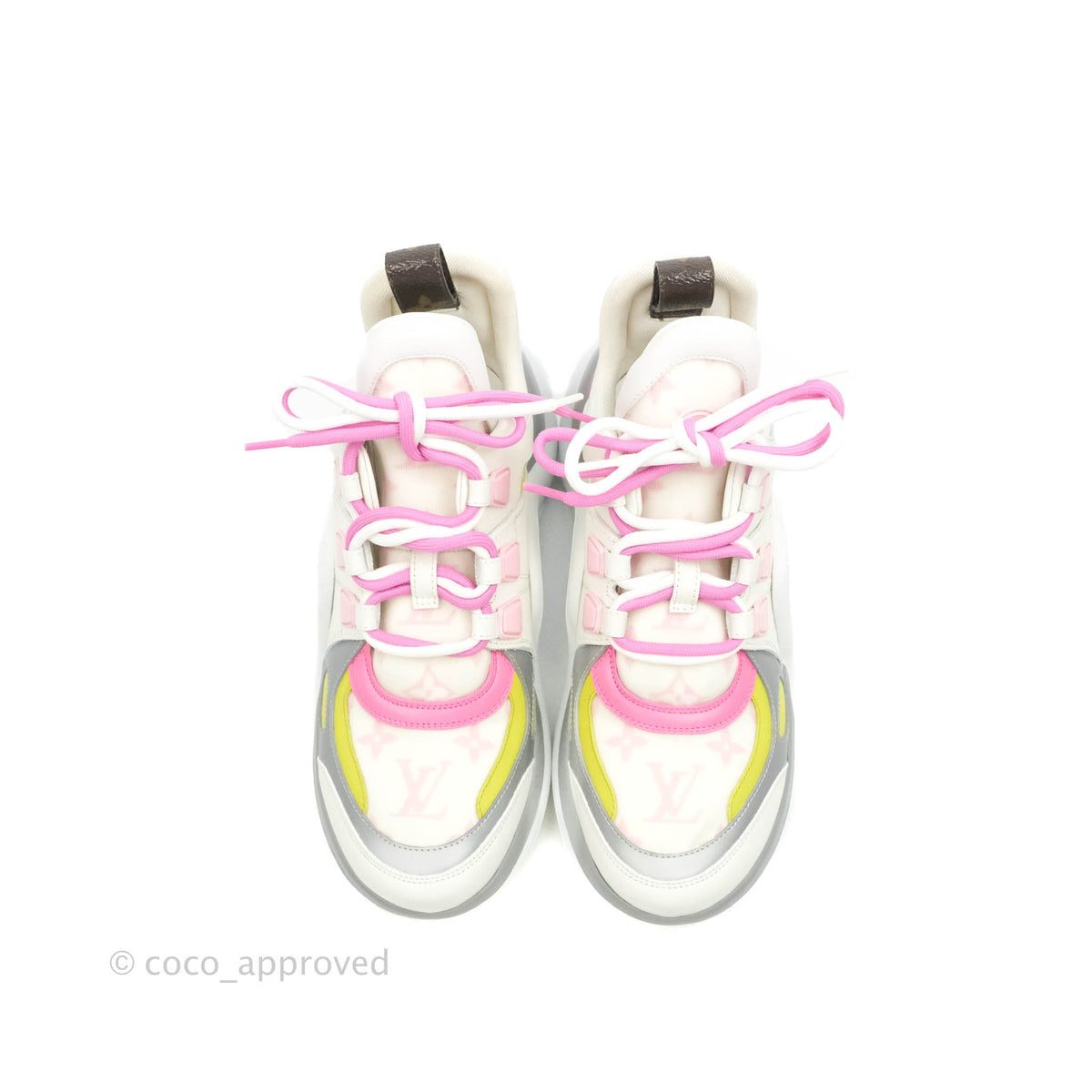 Louis Vuitton Arclight Line Sneakers Rose Claire 1A4X77