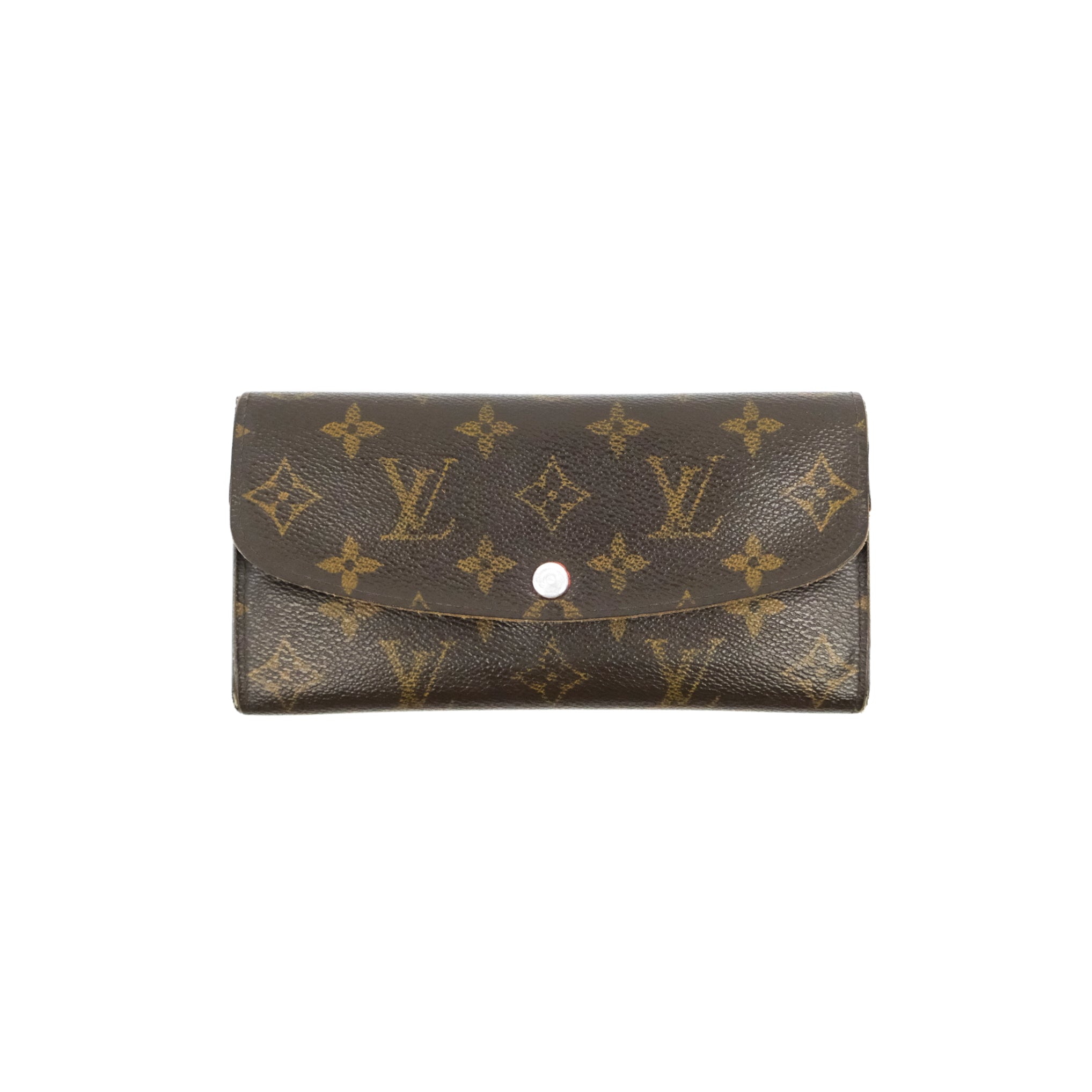 Louis Vuitton Wallet Emilie Monogram Brown in Canvas with Gold-tone - US