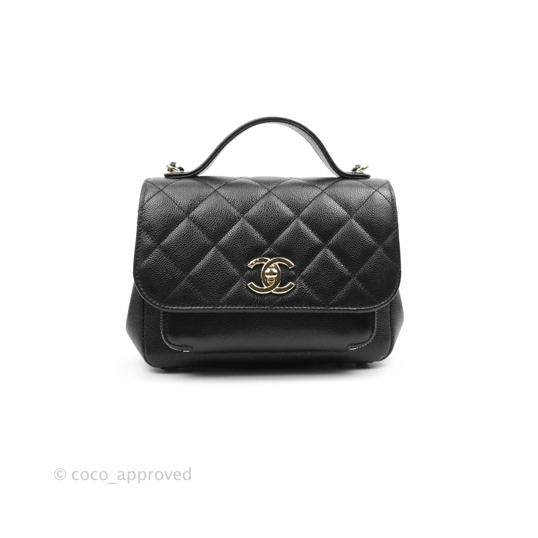 Chanel Quilted Business Affinity Clutch