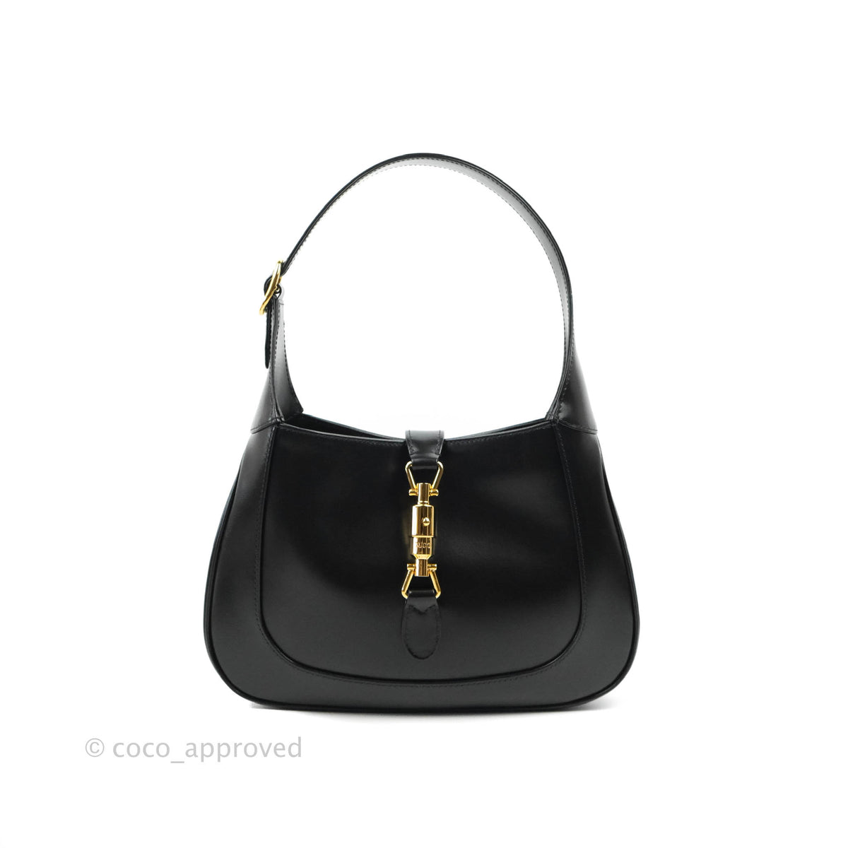 Gucci Jackie 1961 Black Small Shoulder Bag Gold Hardware – Coco Approved  Studio