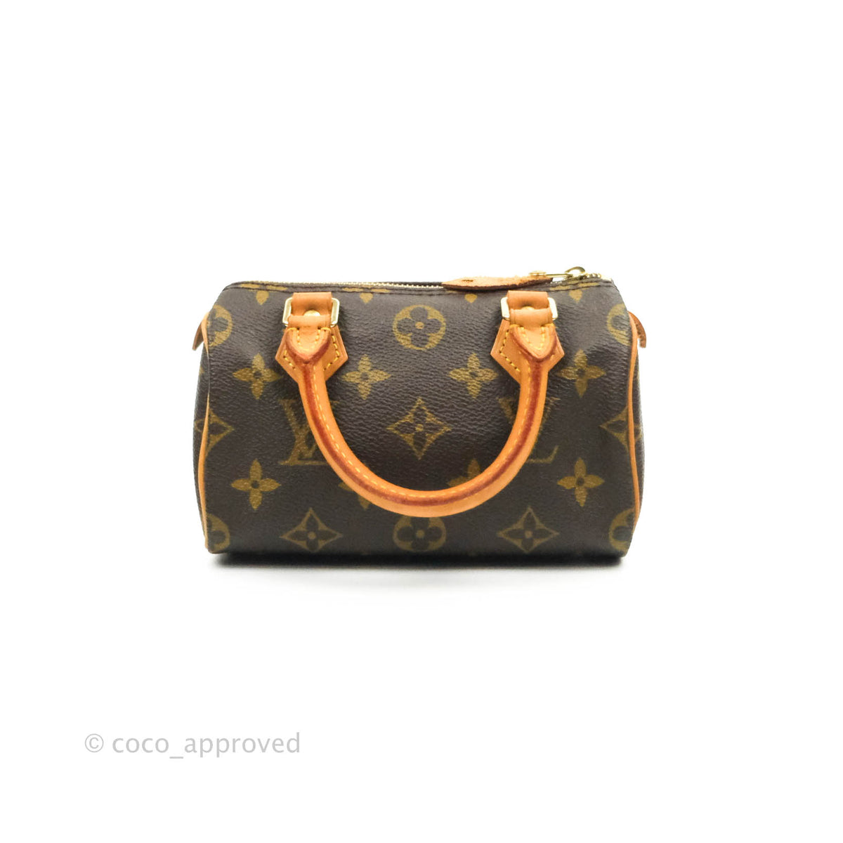 Louis Vuitton Vintage Nano Speedy Mini Monogram Crossbody Bag 100%  Authentic