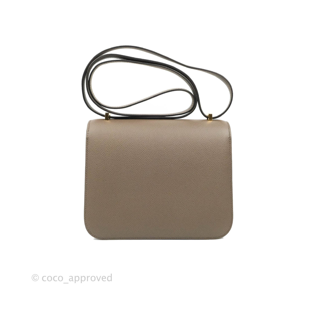 Hermès Cinhetic Gris Etain Epsom with Rose Gold Hardware - Bags - Kabinet  Privé