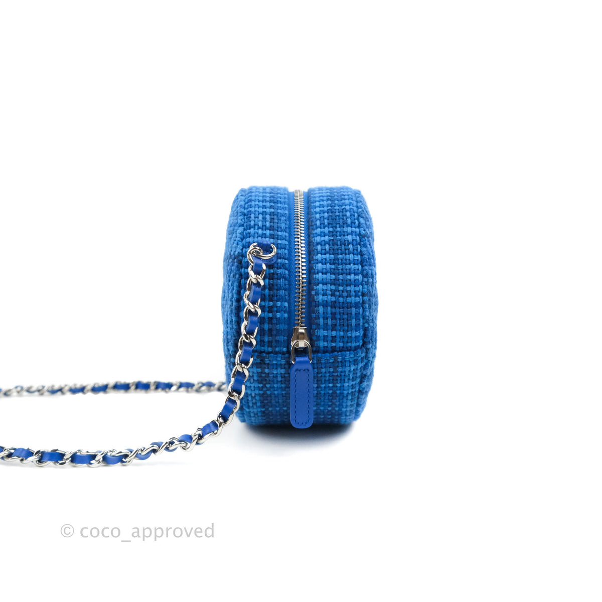 Gorgeous Chanel in light blue tweed ref.958281 - Joli Closet
