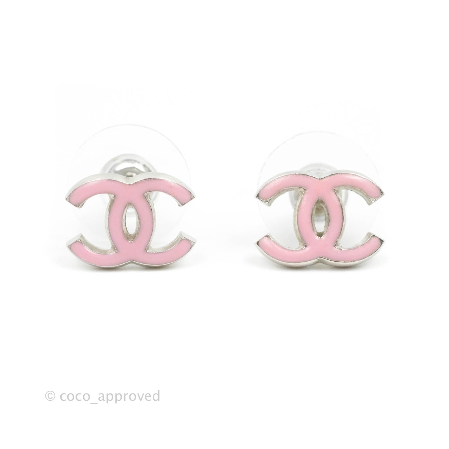 Chanel enamel earrings Clearance
