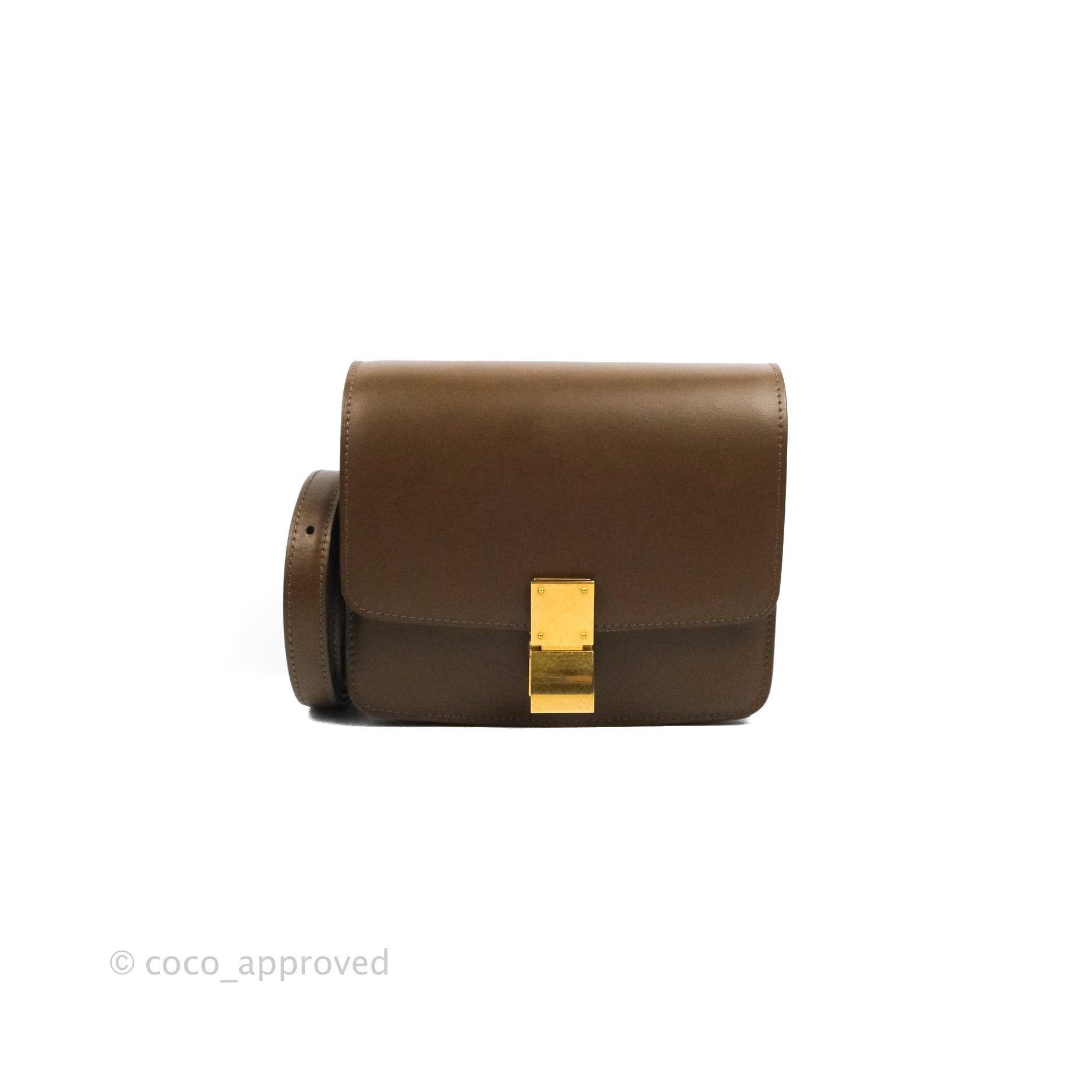 Celine box shop caramel