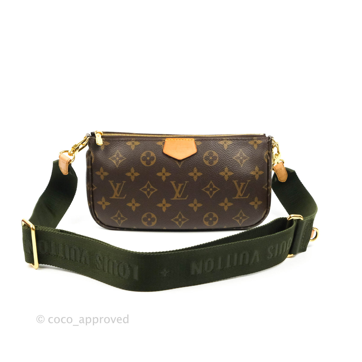 Louis Vuitton Multi Pochette Accessories MNG Khaki – Coco Approved