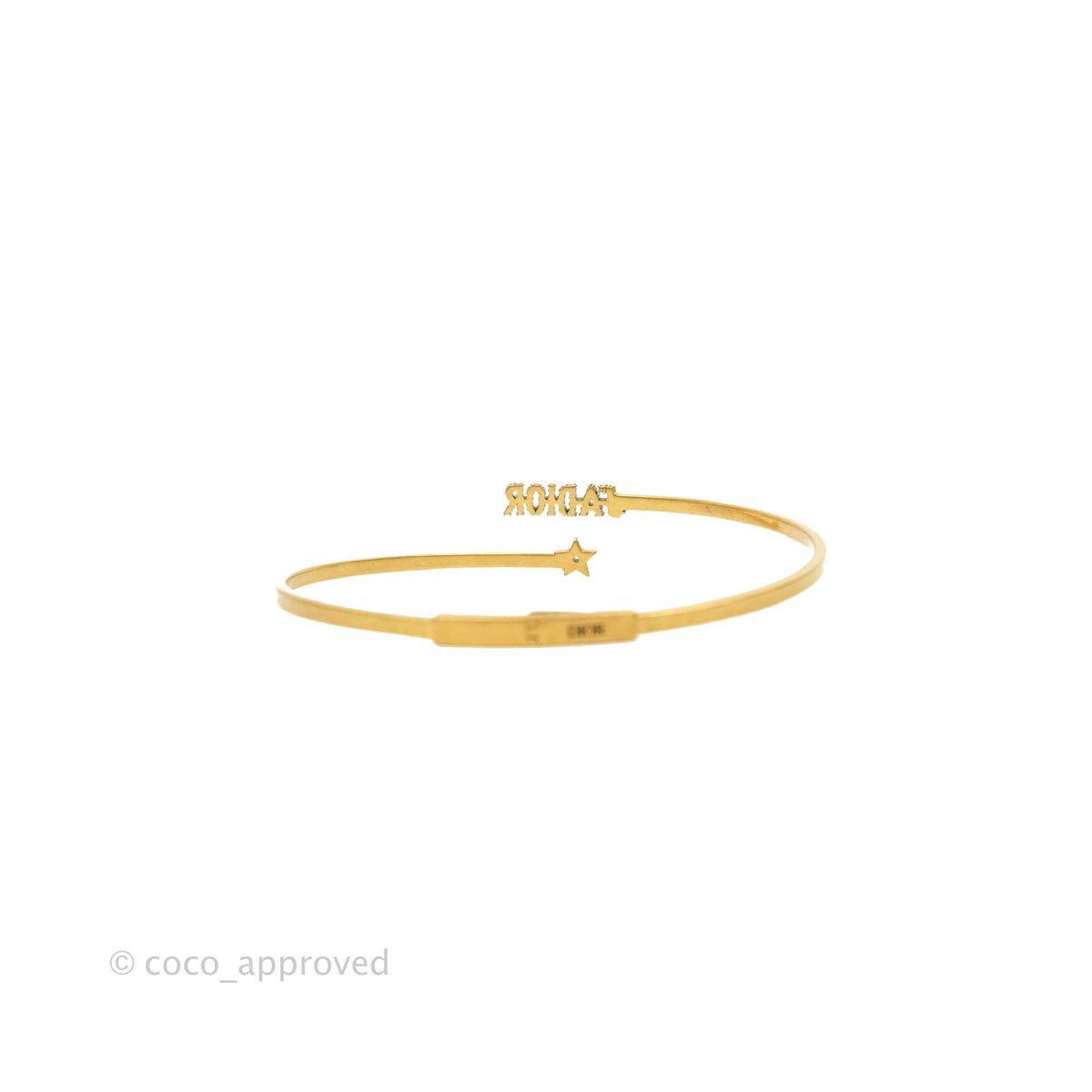 Christian Dior J'adior Star Antique Gold Finish Choker – Coco