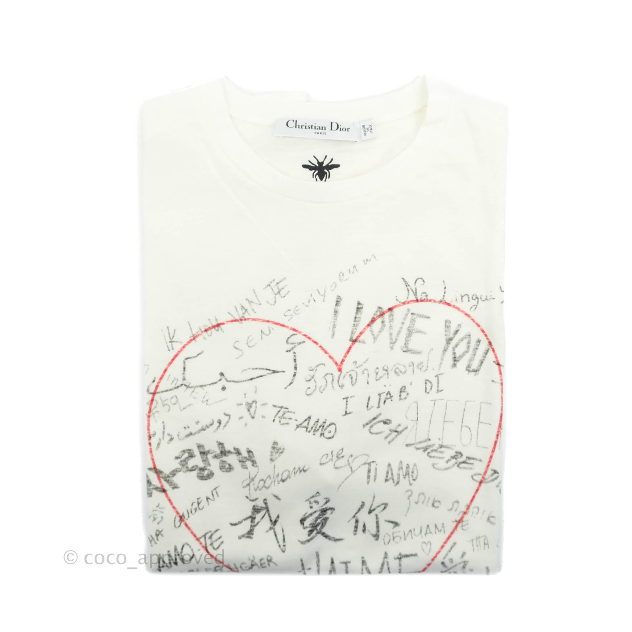 Sold at Auction: AUTHENTIC CHANEL 100% COTTON T SHIRT ,TOPS