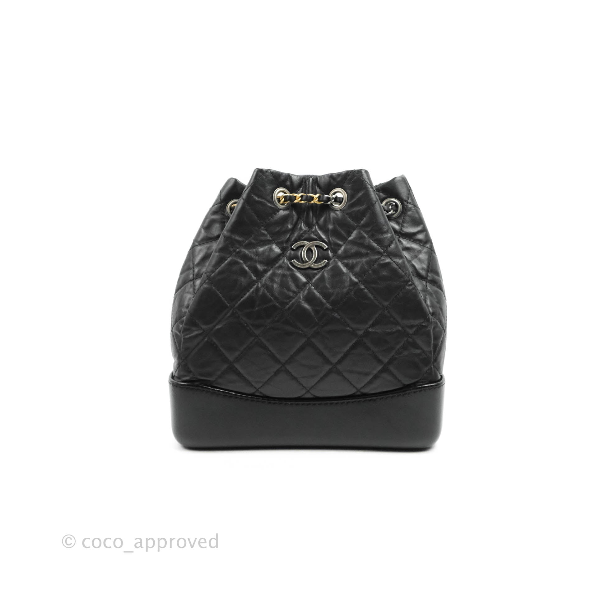 Pristine Chanel Black Small Gabrielle Backpack Bag – Boutique Patina