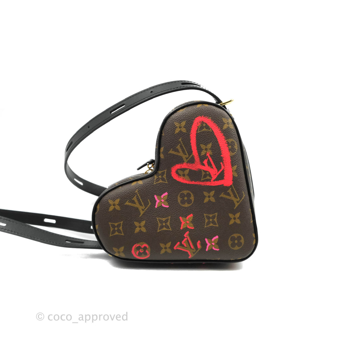 Louis Vuitton Heart Fall in Love Monogram Sac Coeur Limited Ed