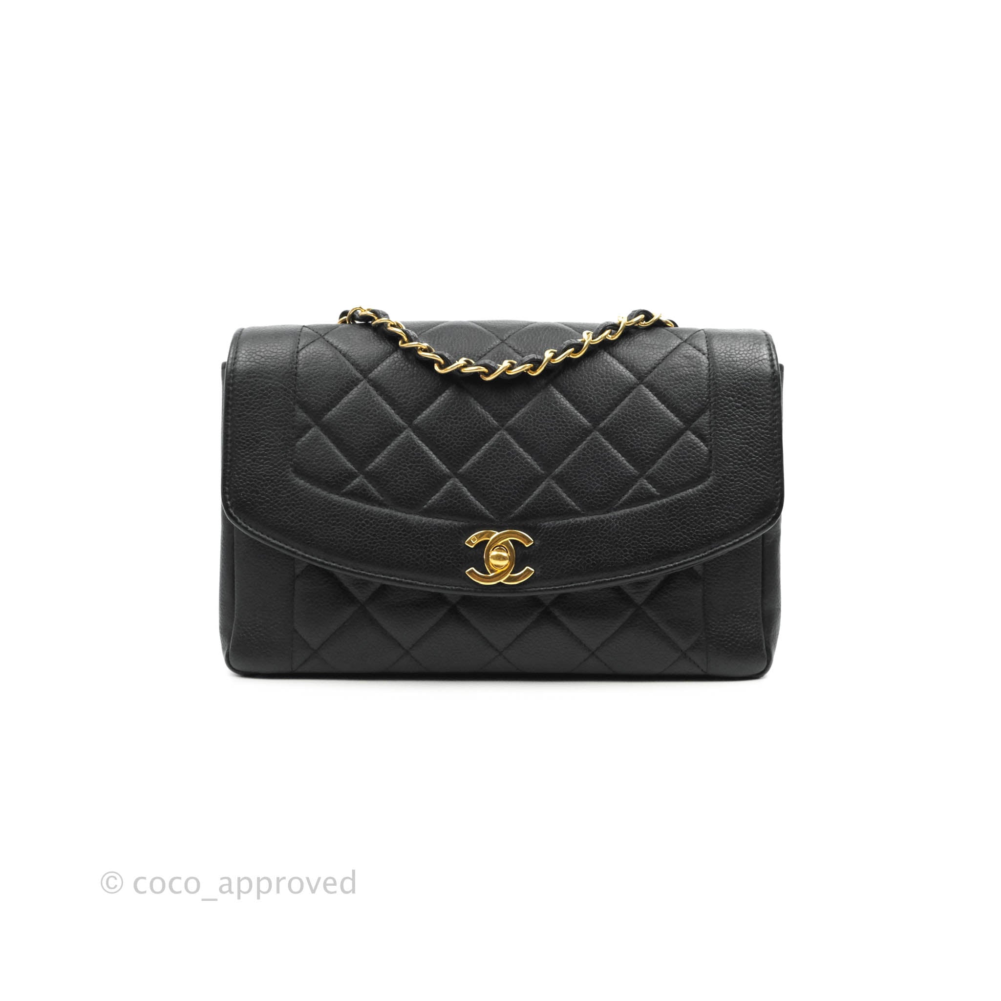 Chanel diana black Clearance