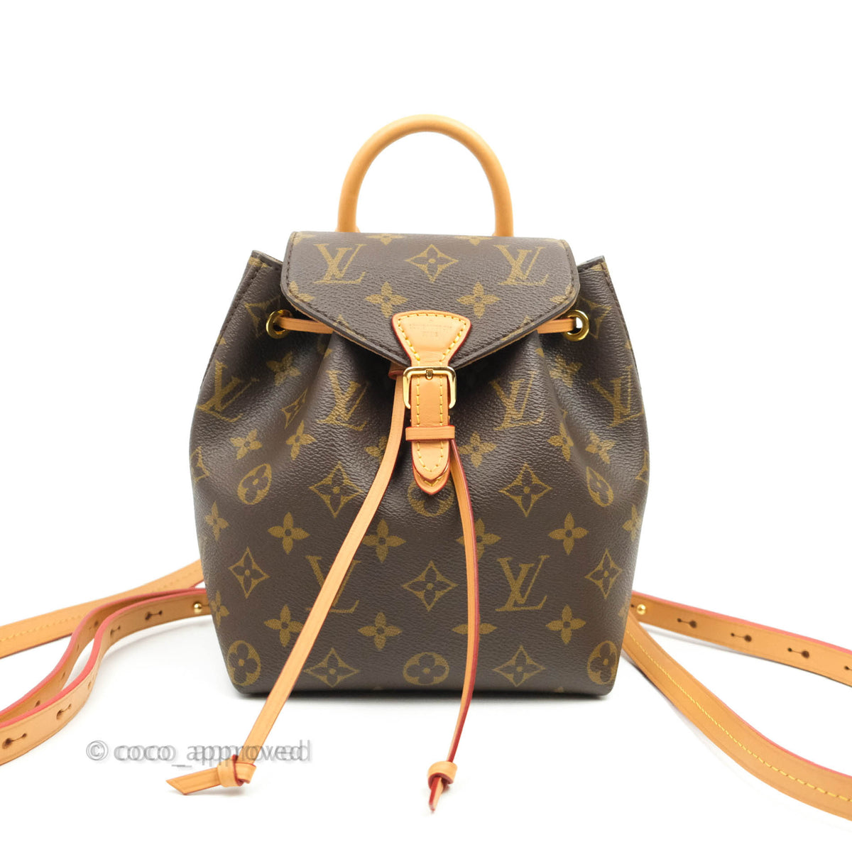 Louis Vuitton Monogram Montsouris BB - Brown Backpacks, Handbags -  LOU796091