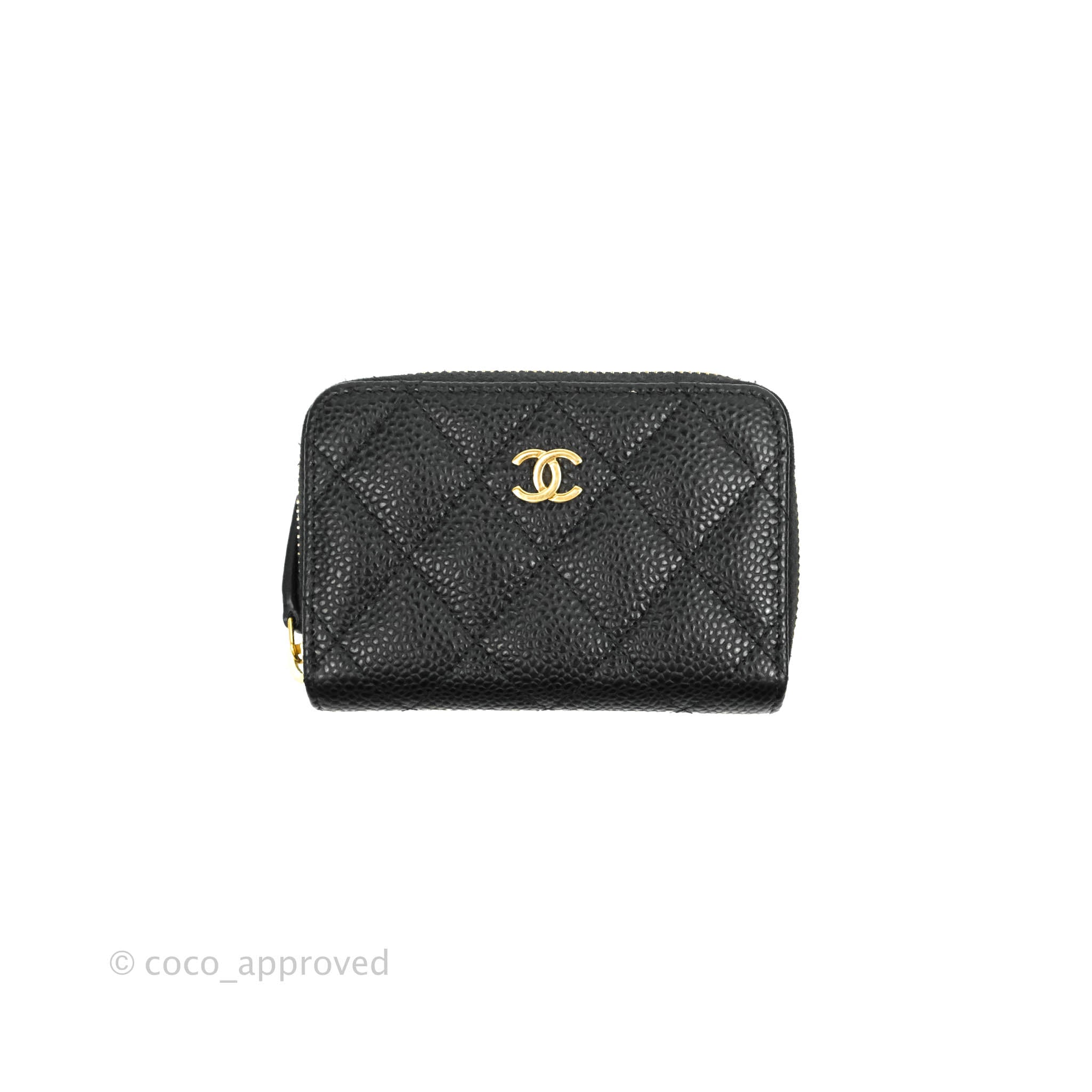 Chanel coin purse zip Clearance