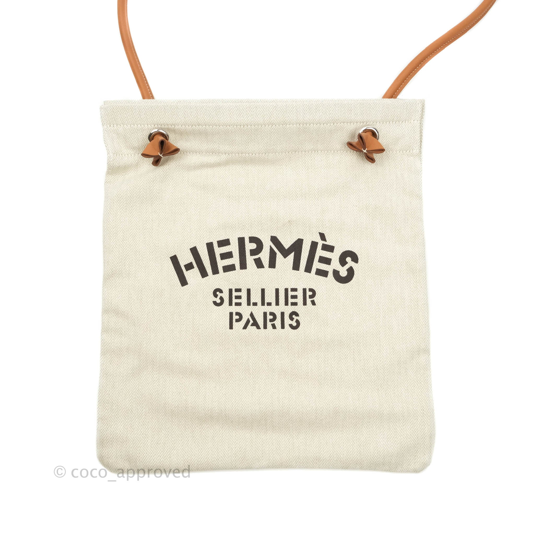 Hermès Aline Canvas Tote Bag – Coco Approved Studio