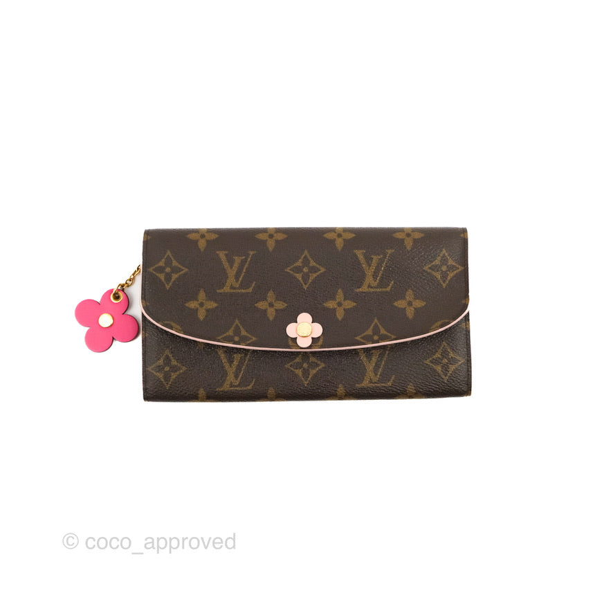 Louis Vuitton Monogram Bloom Flower Emilie Wallet – Coco Approved