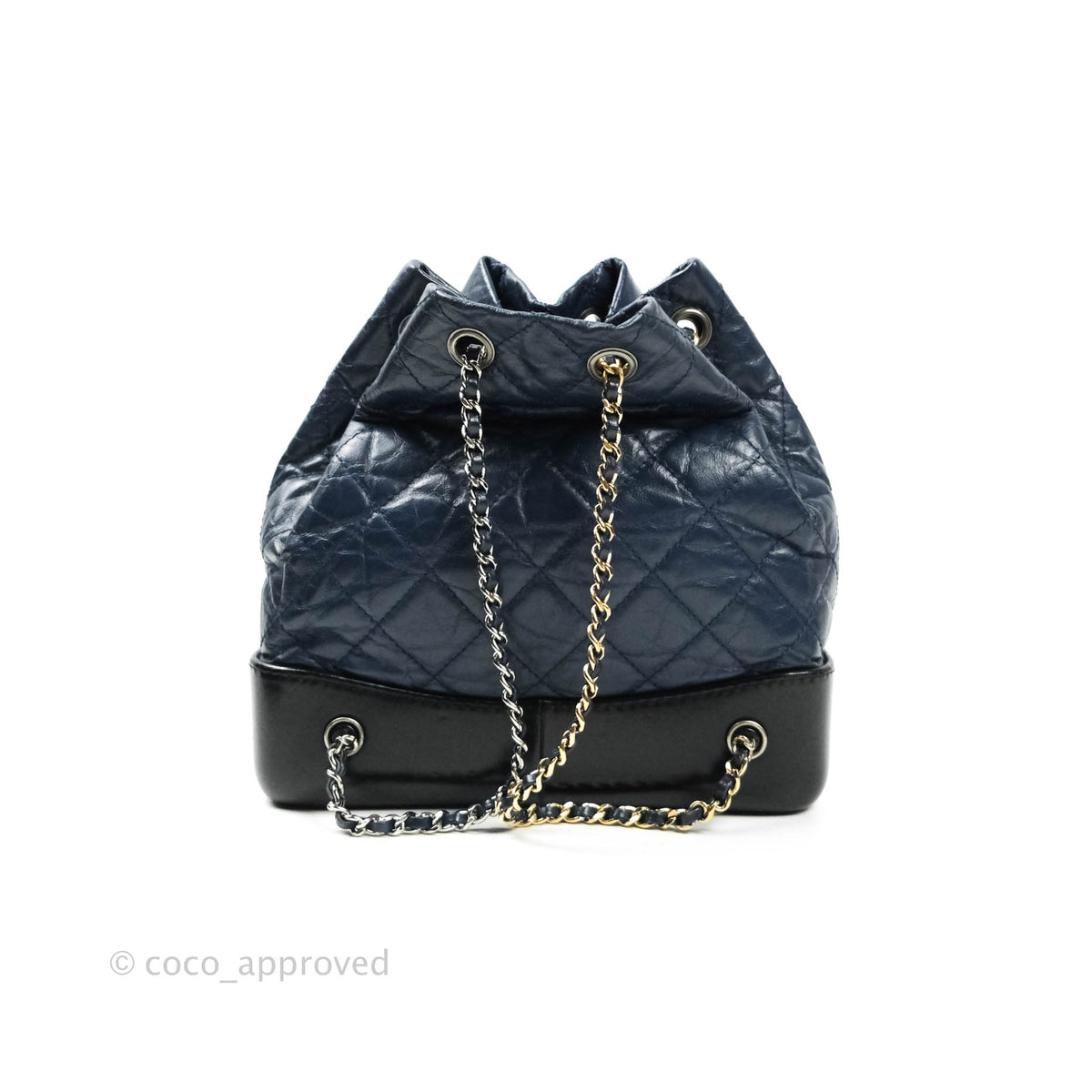 Gabrielle Chanel backpack in leather and tweed! Black ref.174003 - Joli  Closet