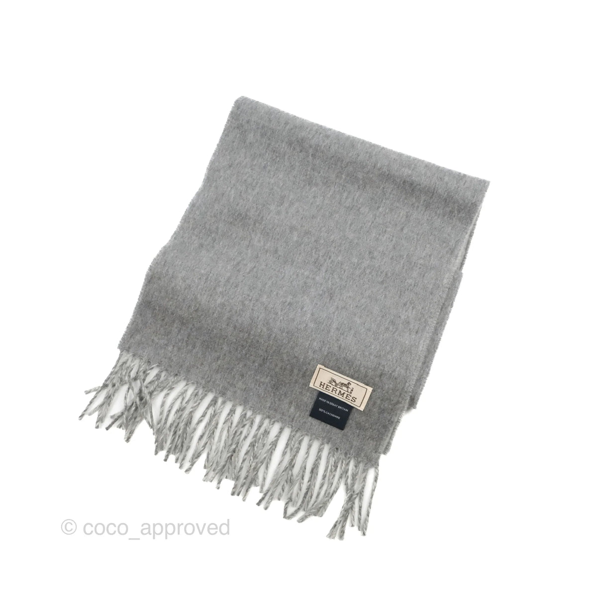 Grey 2025 hermes scarf