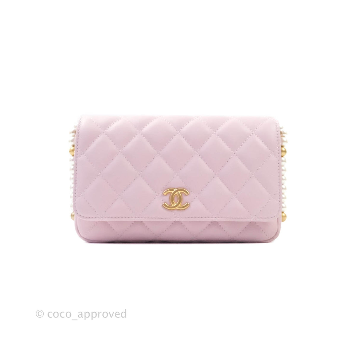 Chanel Hot Pink Classic Wallet on Chain – The Closet