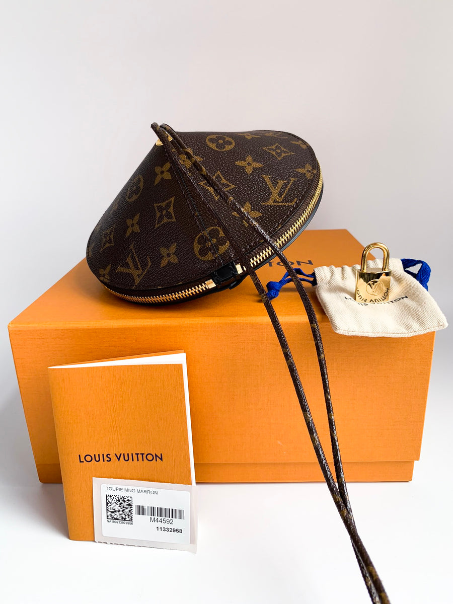 Louis Vuitton, Bags, Authentic Louis Vuitton Toupie Monogram Marron