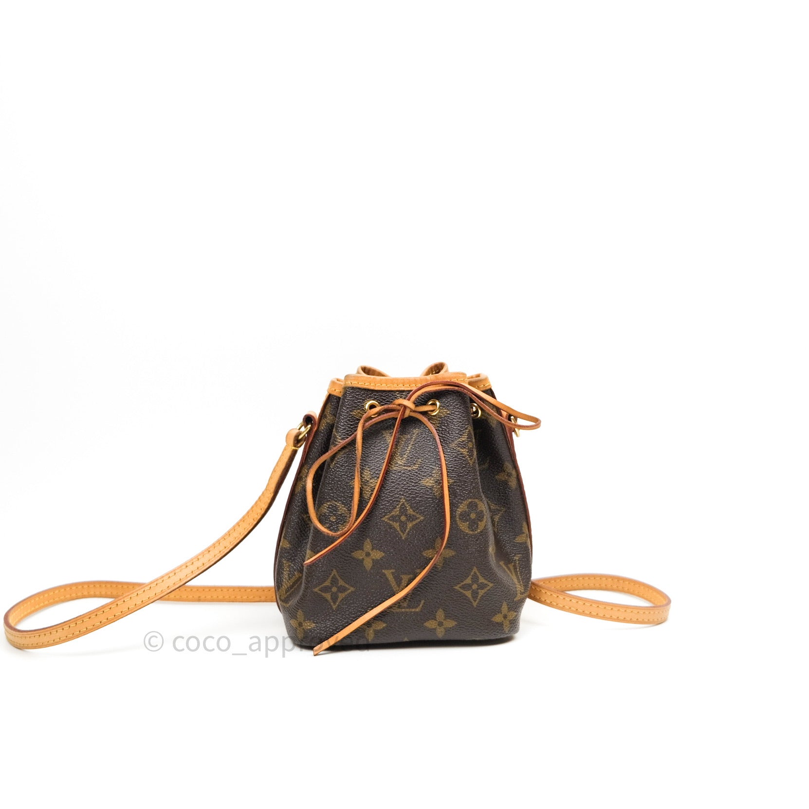 Nano Noe Monogram in Brown - Small Leather Goods M41346, L*V – ZAK BAGS ©️