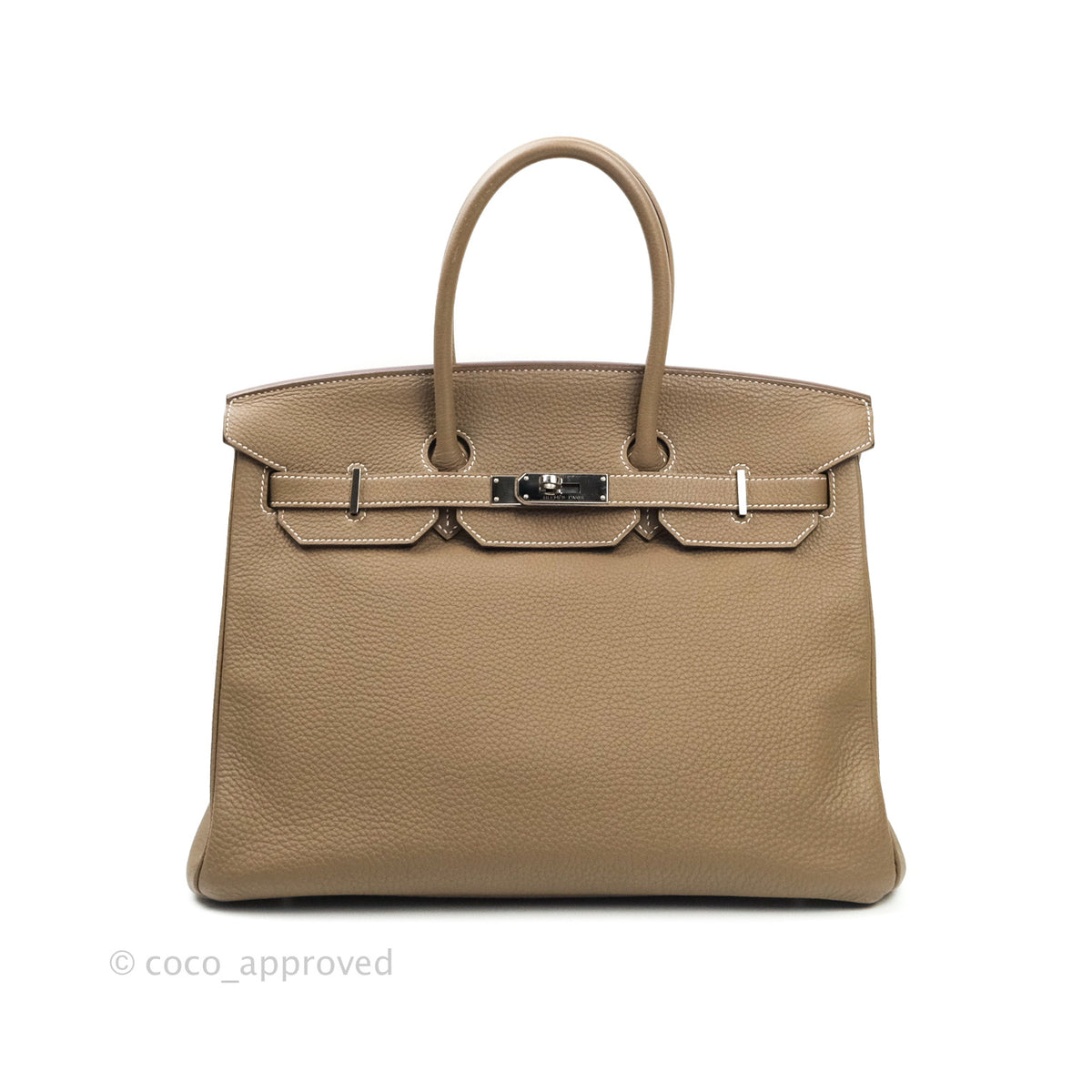 Hermès Birkin 35 Cobalt Togo Palladium Hardware – Coco Approved Studio