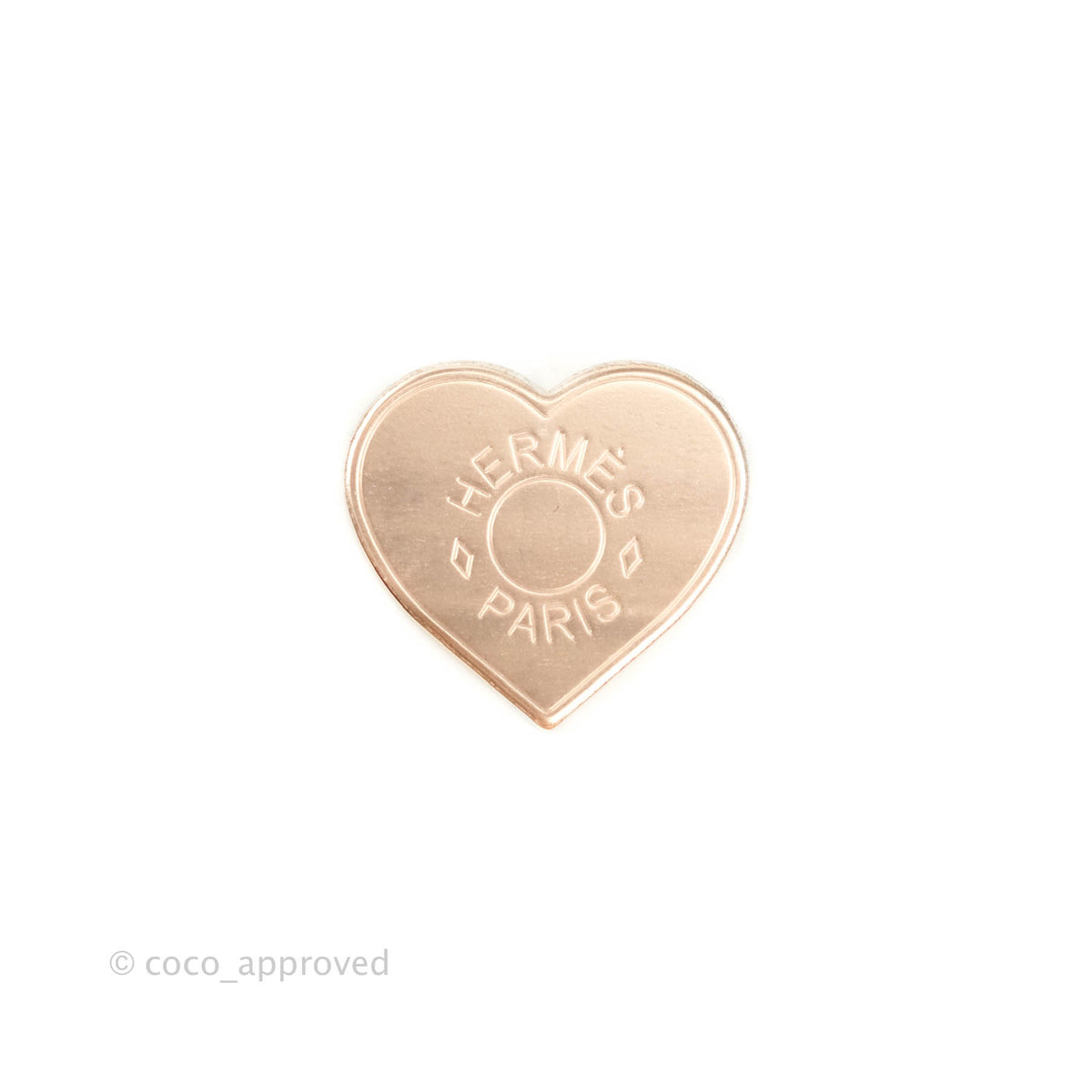 Hermès Mini Coeur Scarf Ring – Coco Approved Studio