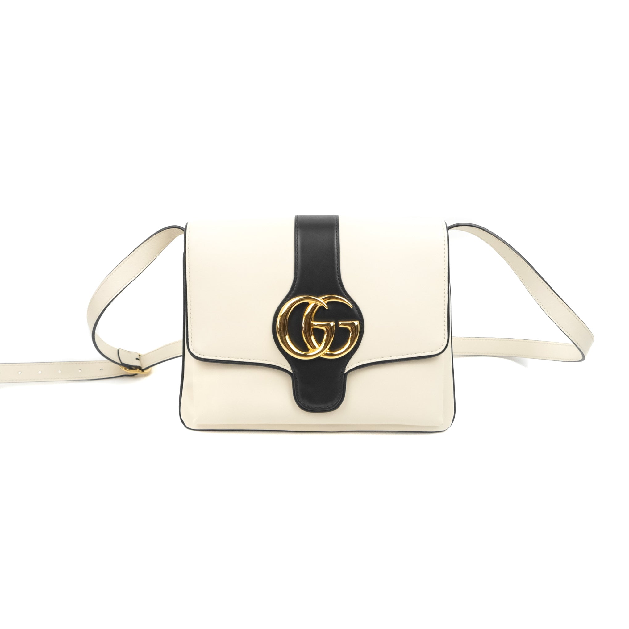 Gucci Calfskin Medium Arli Flap Bag White – Coco Approved Studio