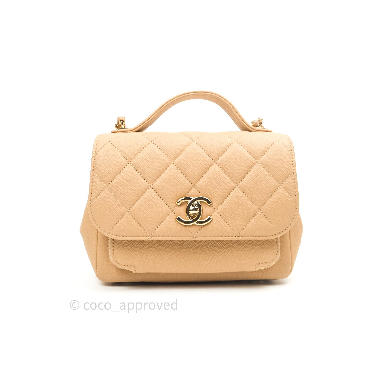 Chanel Caviar Quilted Business Affinity Top Handle