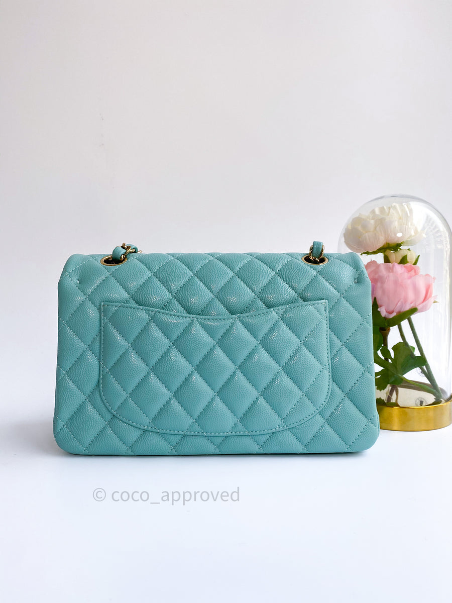 Tiffany blue 2025 chanel wallet