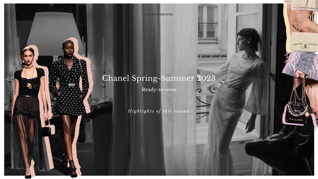 Chanel 2023 New Season Release SpringSummer 2023 Ready to Wear  Coco  Approved Studio