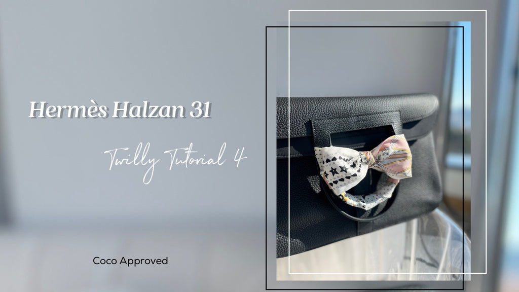 A Better Way to Carry Your Hermès Halzan - Twilly Tutorial 4, bracelet wristlet bag